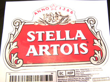 A Large STELLA  ARTOIS Lager