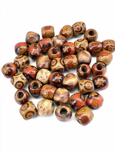 Mixed tribal pattern wood - tribal,