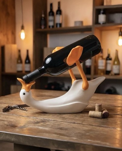 Goose wine bottle holder - holder,
