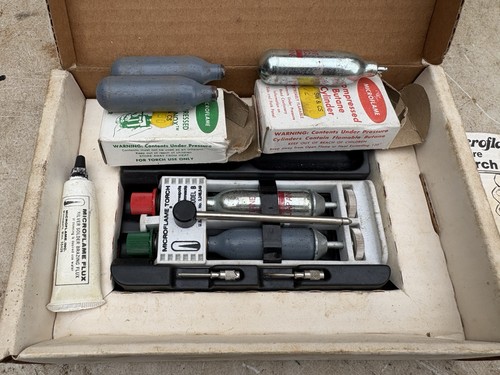 Vintage microflame gas torch