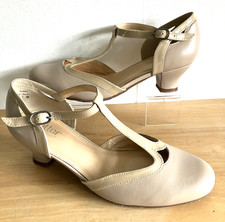 New Hotter Rumba Cream Leather