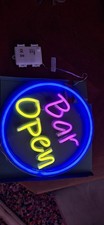 Neon effect tube bar - neon,