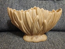 SylvaC Mantle Hyacinth Vase Planter  2456 25cm x 16m x 11cm Beige Unboxed 