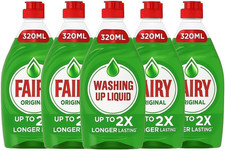 5 X Fairy Original Washing up