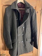 Ventuno 21 Pea Coat Mens