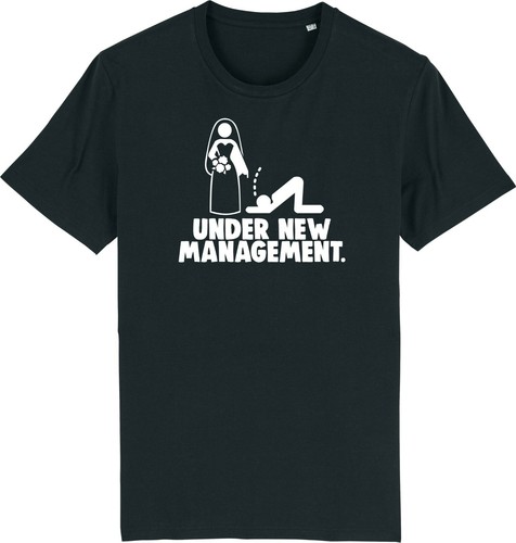 Under new management groom - new, management!