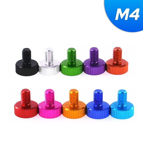 Knurled thumb screws - thumb,
