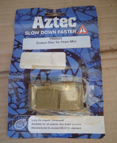 Aztec disc brake - disc, pads,