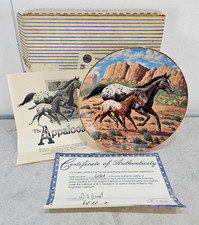 The Appaloosa Plate Purebred Horses of the Americas By Donald Schwartz