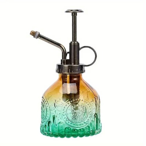 Vintage solid glass plant - vintage,
