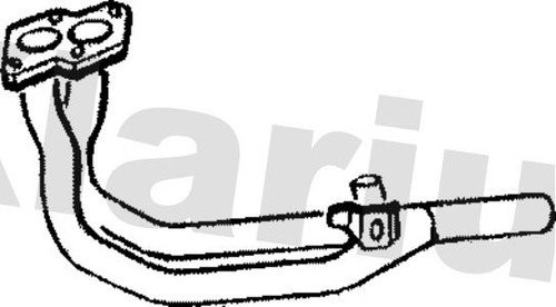 Exhaust pipe front fits - pipe,