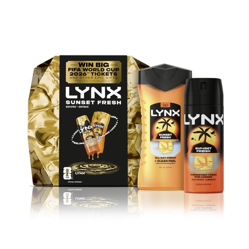 Lynx sunset gift set with - gift,