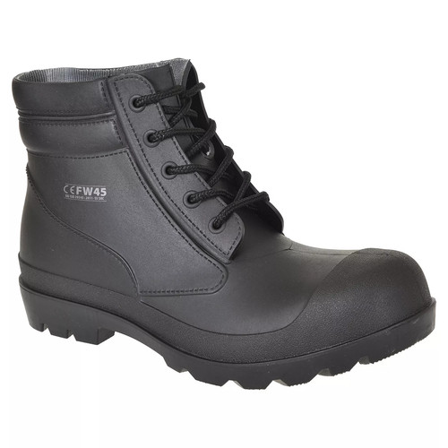 Waterproof safety boots black - waterproof,