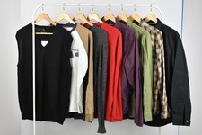 Men’s Clothing Bundle x8 Shirts Tops Jumpers Levi’s Fat Face Hollister, Large