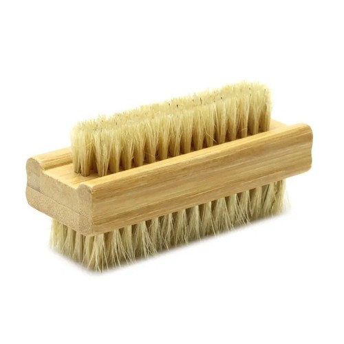 Wooden nail brush - wooden, hand