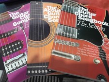 Lot of 3 The Big Guitar Chord Songbook The Sixities, Acoustic, The Eighties 