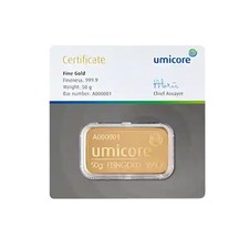 50 Gram Umicore Minted Gold