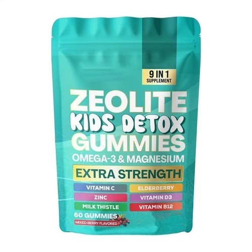 Zeolite kids detox gummies - zeolite,