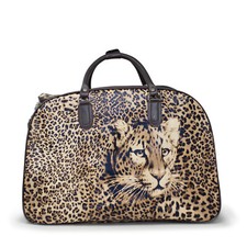 Unisex Printed Wheeled Trolley