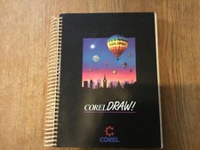 Corel Draw User 's Manual Version 2.01L 1991 vintage manual in good condition