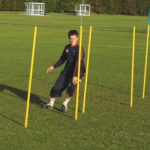 Slalom poles rubber - 1.7m,