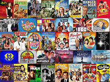 Multi-Listing Classic TV vintage retro style metal plaques signs posters