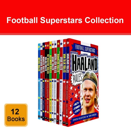 Football superstars books - football, 12