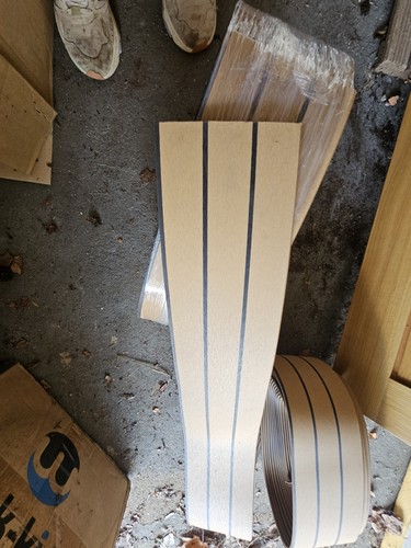 Boat marine synthetic pvc teak - marine,
