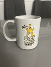 The Simpsons Fat And Happy Mug