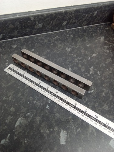 Pair toolmakers parallels - toolmakers,