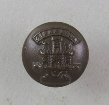Military Bronze 14 mm. Button