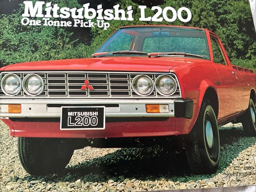Mitsubishi l200 pickup one - l200,