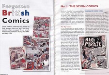 FORGOTTEN BRITISH COMICS. FROM THE 1940'S AND EARLY 50'S. THIS IS AN ORIGINAL AR