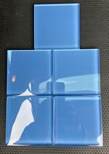 5 Glass Tiles –  (10x10cm)