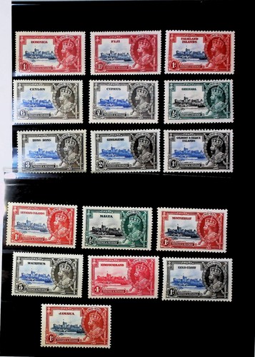 British colony mixed silver - mixed,