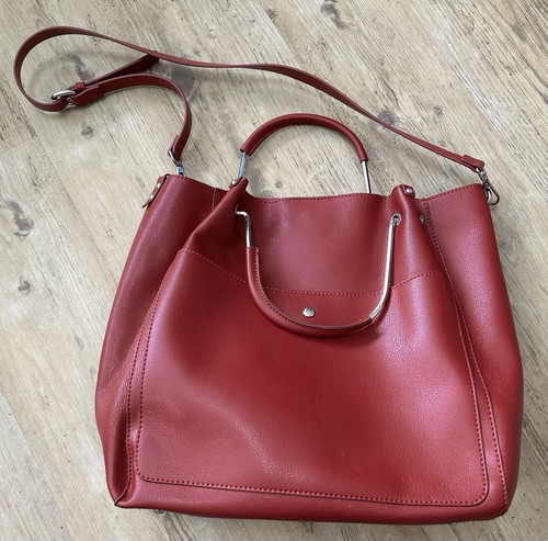 Zara women red handbag - zara,