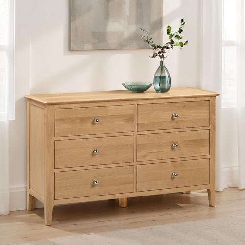 Drawer wide chest - chest, in