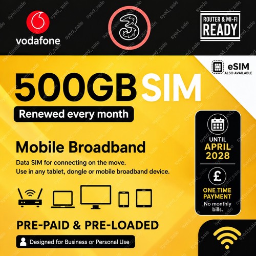 Three pre loaded data - pre-loaded, sim