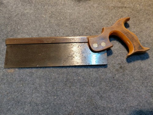 Vintage 8inch dovetail saw - vintage,