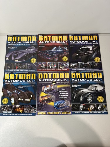 Batman automobilia eaglemoss - batman,