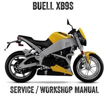 Buell XB9S Lightning Repair Workshop Service Manual PDF File