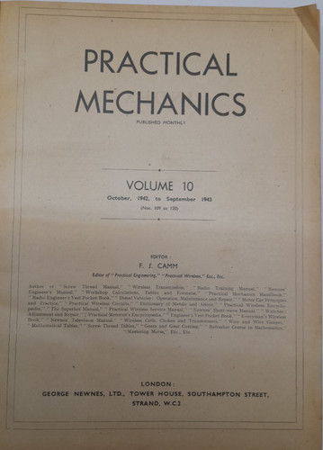 Newnes practical mechanics - practical, &