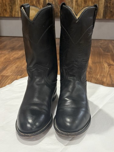 Justin l3703 black leather - l3703,