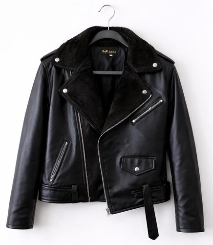 Mens black faux leather - mens,
