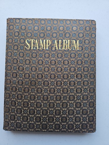 Stamp album containing hong - stamp,