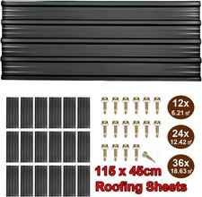 12 X Roof Sheets Corrugated