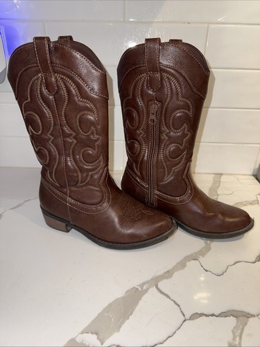 Cat jack brown western boots - cat,