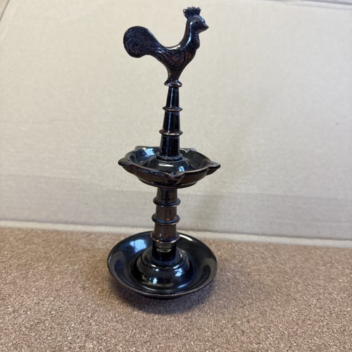Vintage indian bronze cockerel - indian,