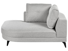 Chaise Longue MARUM Faux Linen