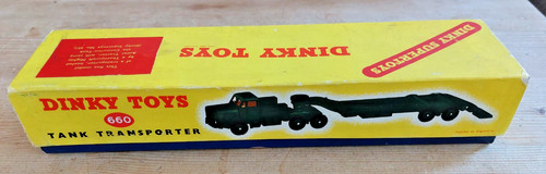 Dinky toys tank - , transporter